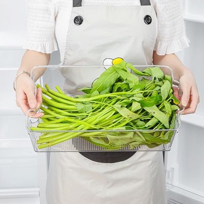 Хранилище продуктов питания Пакет Квадратный пластиковый кухонный контейнер для холодильника