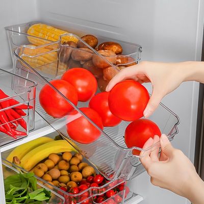 Хранилище продуктов питания Пакет Квадратный пластиковый кухонный контейнер для холодильника