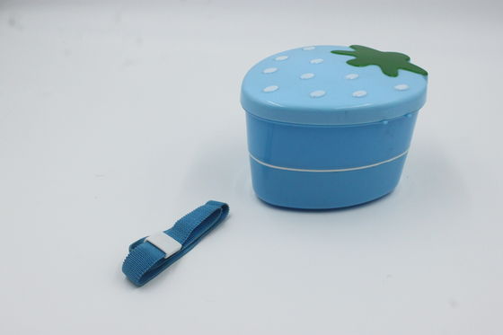 Контейнер с едой в форме клубники для детей 15x12x8.7 см