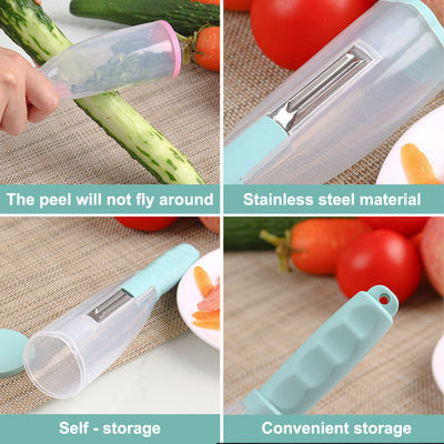 Peelers Zesters портативный хранимый инструмент для устойчивой приготовления фруктовых и овощных продуктов