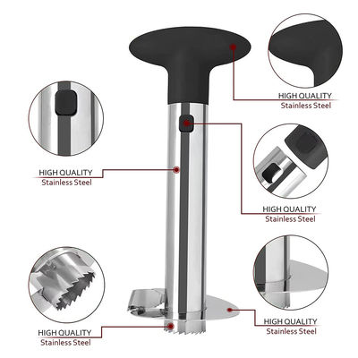 Нержавеющая сталь 304 Ананасовый Corer Slicer Быстрый кухонный гаджет для легкого удаления ядра