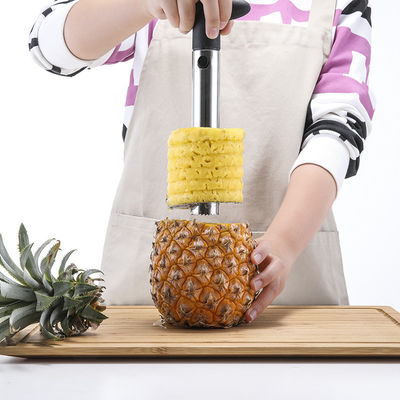 Нержавеющая сталь 304 Ананасовый Corer Slicer Быстрый кухонный гаджет для легкого удаления ядра