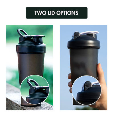 PP Food Grade Lid BPA Free Protein Shake Bottle Современный дизайн стиля для тренировок