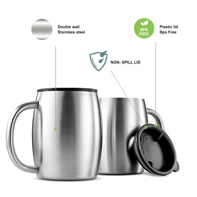 Europe Design Style Custom OEM Drinkware Type Double Wall Stainless Steel Beer Mug (Стиль европейского дизайна) Пивоваренная кружка из нержавеющей стали