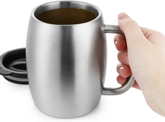 Europe Design Style Custom OEM Drinkware Type Double Wall Stainless Steel Beer Mug (Стиль европейского дизайна) Пивоваренная кружка из нержавеющей стали