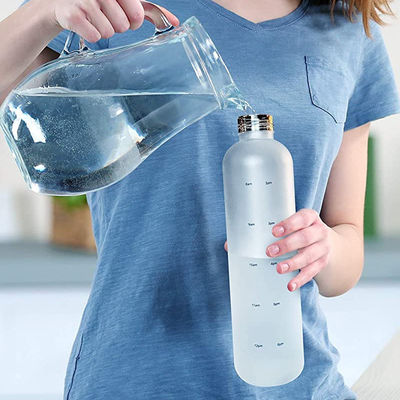 32 унции BPA свободной мотивационной бутылки с водой для спорта и активных занятий на свежем воздухе