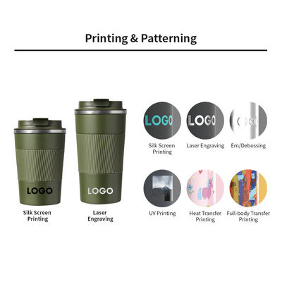 Металлический тип нержавеющей стали Custom Logo Tumbler для прозрачного и экологически чистого путешествия