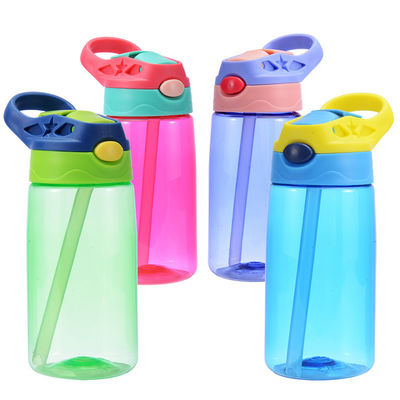 Настроенный логотип Bpa Бесплатная детская бутылка с водой с соломенной поддержкой