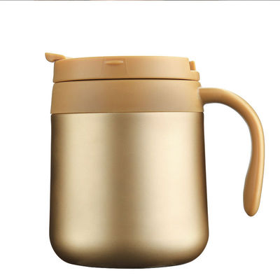 Приемлемый логотип 350ML12oz Нержавеющая сталь Кофейная кружка с ручкой