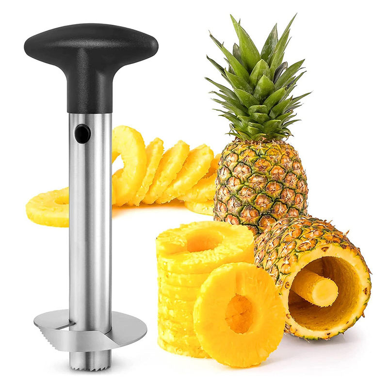 Нержавеющая сталь 304 Ананасовый Corer Slicer Быстрый кухонный гаджет для легкого удаления ядра